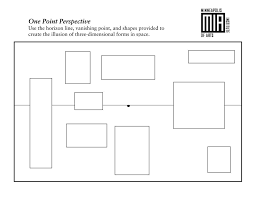 One Point Perspective Minneapolis Institute Of Arts Art Worksheets Art Lessons Middle School Perspective Lessons