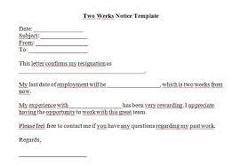 In that case, this is the perfect template for you. 40 Two Weeks Notice Letters Resignation Letter Templates Resignation Letter Resignation Letter Sample Letter Templates Free