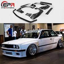 We created and set up production of abs plastic underweight for bmw e30 mtech2. For Bmw E30 Frp Rb Style Glass Fiber Wide Full Body Kit Racing Trim Front Splitter Lip Fender Wing Side Skirt For Bmw 3 Series Rocket Bunny Body Kit Rocket Bunny Bodykitbmw E30 Body