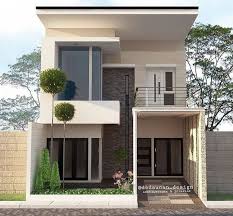Menojol karakteristik ide rumah minimalis 2 lantai ini bisa menjadi teras rumah mudah, dan atap chic. Desain Rumah 2 Lantai Lengkap Sederhana Tampak Depan Minimalis Desainer Interior Indonesia
