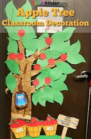 Back To School Apple Tree Classroom Decoration Simply Kinder Classroom Decor Apple Classroom Door Decorations Classroom