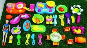 Vintage little homemaker childs' all metal kitchenware in origingal package #wirecraft. New Mini Kitchen Set With New Collection Of Food And Kitchen Play Set For Kids Youtube