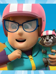 PAW Patrol Marshall and Ms. Marjorie Surfing to Safety