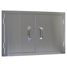 beefeater stainless steel double door