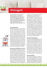 Die leistung nennt sich dann lastenzuschuss. Wohngeld Hwg