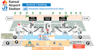 Kansai Airport Station Map Kansai Airport Kansai International Airport Airport Map