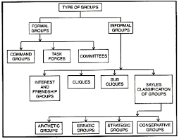 Types Of Groups Found In An Organisation