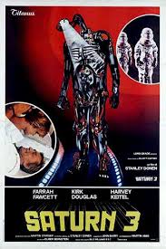 In a futuristic setting, two research scientists kirk douglas and farah fawcett are set up in an orbiting space station. 100 Saturn 3 Ideas Saturn Sci Fi Movies Farrah Fawcett