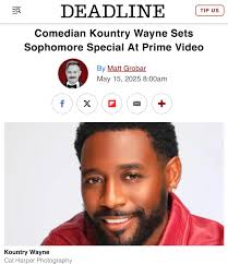 New Comedy Special coming soon! S/o to Amazon Prime!