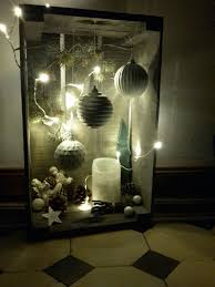 Christmas Decoration In A Wine Box Paletten Deko Weihnachten Weihnachtsdeko Draussen Weihnachtsdekoration