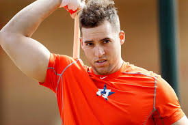 Blue jays signing springer 🚨. Weakness For The Baseballer George Springer Player For The Houston Astros Major League Baseball Players George Springer Houston Astros