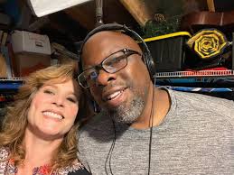 Me and Will Hammond Jr., writer of Hold You Tight, back in the studio  together again!