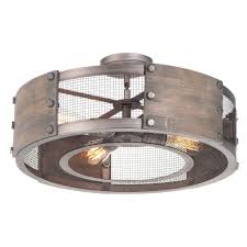 Crafted from wrought iron and glass. Maxim Lighting Outland Barn Wood Weathered Zinc Semi Flushmount Light 25264bwwz Destination Lighting