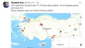 Afet ve acil durum yönetimi başkanlığı deprem dairesi başkanlığı'nın merkez üssünü kesmeburun köyü olarak belirlediği. Izmir Depremini 15 Saat Once Bildi Istanbul Icin Tarih Verdi