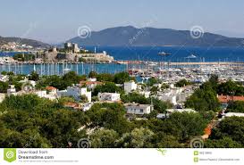 På planet of hotels kan du boka inom 5 minuter!. Bodrum Fastning I Turkiet Fotografering For Bildbyraer Bild Av Blue 96318989