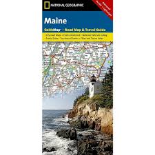 maine road map and travel guide