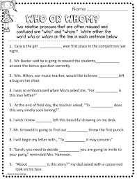 4th grade grammar common core lessons activities worksheets distance learning english language arts grammar fdf file language aliexpress