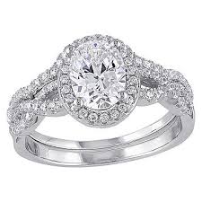 The advertised price per month is the estimated monthly payment required to be made on your webbank/fingerhut advantage credit account for a single item order, or if at any time your account has multiple items on it, then please see the payment chart for payment terms. Fingerhut Sofia B Sterling Silver Oval Cz Halo Bridal Set
