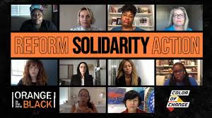 Join us in just a few minutes with the cast of oitnb at 2pm pt for an important conversation about solidarity and reform in the fight against racism. Orange Is The New Black Cast Tackles Antiracism Al Dia News