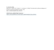 PDF) The dark side of artificial intelligence in services