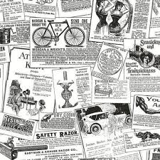 Black And White Newspaper Ads Black White Nostalgic Vintage Ads Wallpaper Newspaper Wallpaper Black And White Wallpaper Print Wallpaper