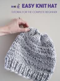 Your hat pattern asks for 16″ needles but i bet a pound to a penny your hat won't have a 16″ circumference all the way up. Easy Knit Hat How To Knit A Hat For Complete Beginners Knitting Patterns Free Hats Knit Hat Pattern Easy Easy Knit Hat