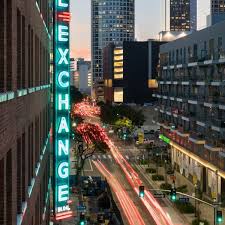 Housed In The Historic Commercial Exchange Building Our Downtown Los Angeles Hotel Is Trul Downtown Los Angeles Hotels Los Angeles Hotels Downtown Los Angeles