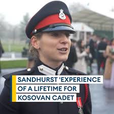 Sandhurst 'experience of a lifetime' for Kosovan cadet
