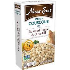 Near east pearled couscous new standing, resealable bags impress your family and friends when you serve near east pearled couscous. Amazon Com Near East Pearled Couscous Roasted Garlic Olive Oil 4 7 Ounce Pack Of 6 Boxes Grocery Gourmet Food
