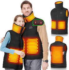 Amazon.com: Heated Vest for Men Women, Heated Jackets with 14400mAh Battery  Pack Included QC3.0 Power Bank, Heating Jacket with 10 Hours Working Time,  Waterproof Electric Vest for Skiing, Hiking, Camping (L) :