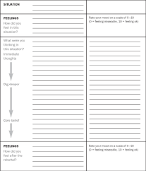 The worksheets are offered in developmentally appropriate versions for kids of different ages. Cognitive Therapy Worksheet 19 Reproduced With Permission Educational Download Scientific Diagram