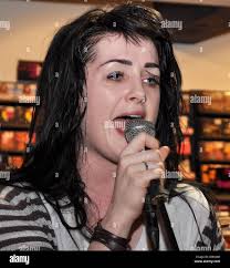 Mary Kate 'MayKay' Geraghty Mary Kate 'MayKay' Geraghty and Jamie 'Pockets'  Fox of Fight Like Apes promote the release their Stock Photo