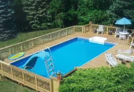 Use a level to make sure that the supports are level. 20 Epic Above Ground Pool With Deck Ideas