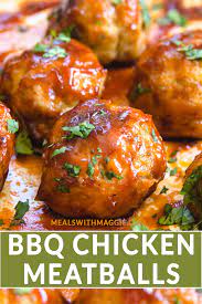Bbq Chicken Meatballs Meals With Maggie Recipe Healthy Appetizer Recipes Chicken Meatball Recipes Appetizer Recipes