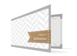 Einladungen Zur Konfirmation Pattern Familiensache