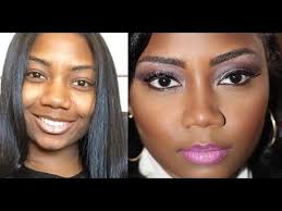— if you want to make your nose look wider , draw your contour lines further apart and fill that space with highlighter. Highlighting Contouring For Round Face Broad Wide Nose Dark Skin Survivingbeauty2 Darbie D Video Beautylish