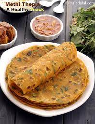 Gujarati Methi Thepla Methi Ka Thepla Healthy Methi Thepla How To Make Thepla Recipe Breakfast Recipes Indian Indian Food Recipes Vegetarian Cold Coffee Recipes