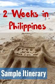 2 Weeks In Philippines Pinterest Voyage Philippines Voyage Asie Philippines