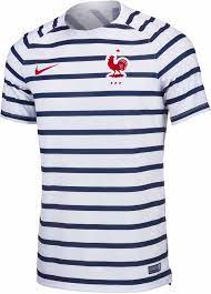 It was launched today, together with the home and away kits. Nike France Pre Match Jersey 2018 19 Soccerpro