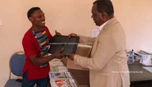 Cbc Health Services Donates Laptop To Student With Disability In University Of Bamenda Cameroon Baptist Convention Health Services