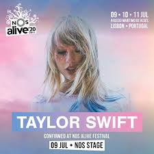Nos alive lisbon, portugal, one of europe's most respected indie, rock and alternative music about nos alive. Taylor Swift To Play Nos Alive Live Clash Magazine