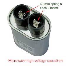 Our high voltage capacitors feature a special internal electrode design which reduces voltage concentrations by distributing voltage gradients throughout the entire capacitor. 1pc 0 95uf 2100v Microwave High Voltage Capacitor High Voltage Capacitor Small Size Microwave Oven Parts Aliexpress