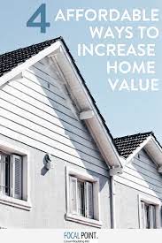 These Cost Effective Home Improvements Can Help Boost Your Property S Value And Get The Maximum Return On In Outdoor Remodel Outdoor Makeover Roof Architecture