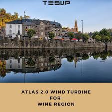 Atlas 2 0 Wind Turbine Was Shipped To Wine Region Champagne Ardenne You Can Find It On Www Tesup Co Uk In 2020 Wind Generator Champagne Ardenne Wine Region