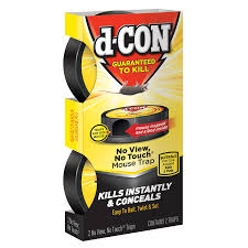 The portion size is ideal for rats and ensures that the poison is absorbed into the rat system. No View No Touch Mouse Traps D Con