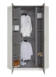 Wenn du zusätzlich zum eckkleiderschrank noch einen spiegel an der. Eckschrank Spectral Eckkleiderschrank Weiss Mit Spiegel 95x95cm Kleiderschranke Schlafzimmer Feldmann Wohnen Gmbh Online Shop