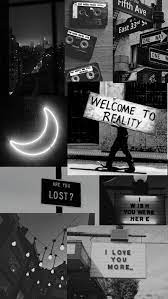 Aesthetic Wallpaper Original Kolase Estetika Dinding Gambar Seni Gelap