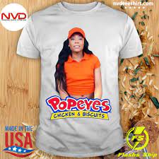 Official Jayla Foxx Popeyes Chicken And Biscuits T-shirt - NVDTeeshirt