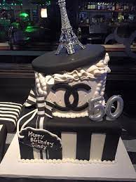 Chanel Hat Box 50th Birthday Cake 50th Birthday Cake Chanel Cake Cake