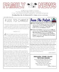 GCH, BA, MA, DPTh, DMin FLEE TO CHRIST